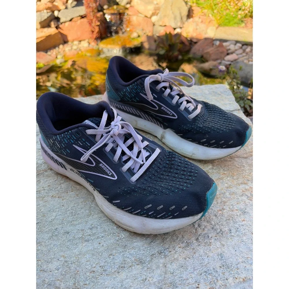 Brooks Glycerin GTS 20 Mens Running Shoes Blue 1203701B499 Size 11